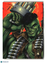 The New Hulk 1994 Flair Marvel Annual #77