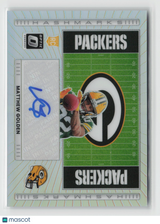 Matthew Golden 2025 Donruss Optic Hashmarks Prizm #HM-MG