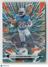 De'Von Achane 2025 Topps Resurgence Signatures #63