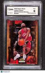 LeBron James 2004 Upper Deck LeBron James Freshman Season Collection #54