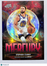 Stephen Curry 2025-26 Topps Chrome Cosmic Planetary Pursuit Mercury #PPM-3