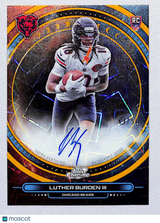 Luther Burden III 2025 Chrome Cosmic Equinox Auto Gold Interstellar #EQA-LBU /50