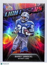 Barry Sanders 2025 Topps Chrome Cosmic Light Years #LY-6