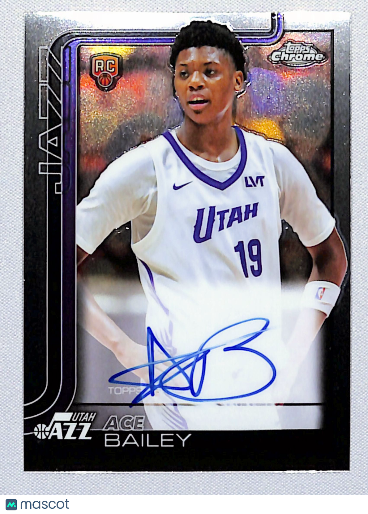 Ace Bailey 2025-26 Topps Chrome Rookie Autographs #TCAR-AB