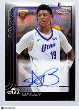 Ace Bailey 2025-26 Topps Chrome Rookie Autographs #TCAR-AB