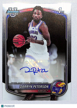 Darryn Peterson 2025-26 Bowman Chrome Prospect Autographs #CPA-DP