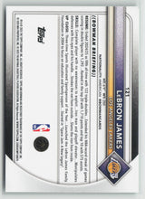 LeBron James 2025-26 Bowman Green Pattern Border #121 93/99