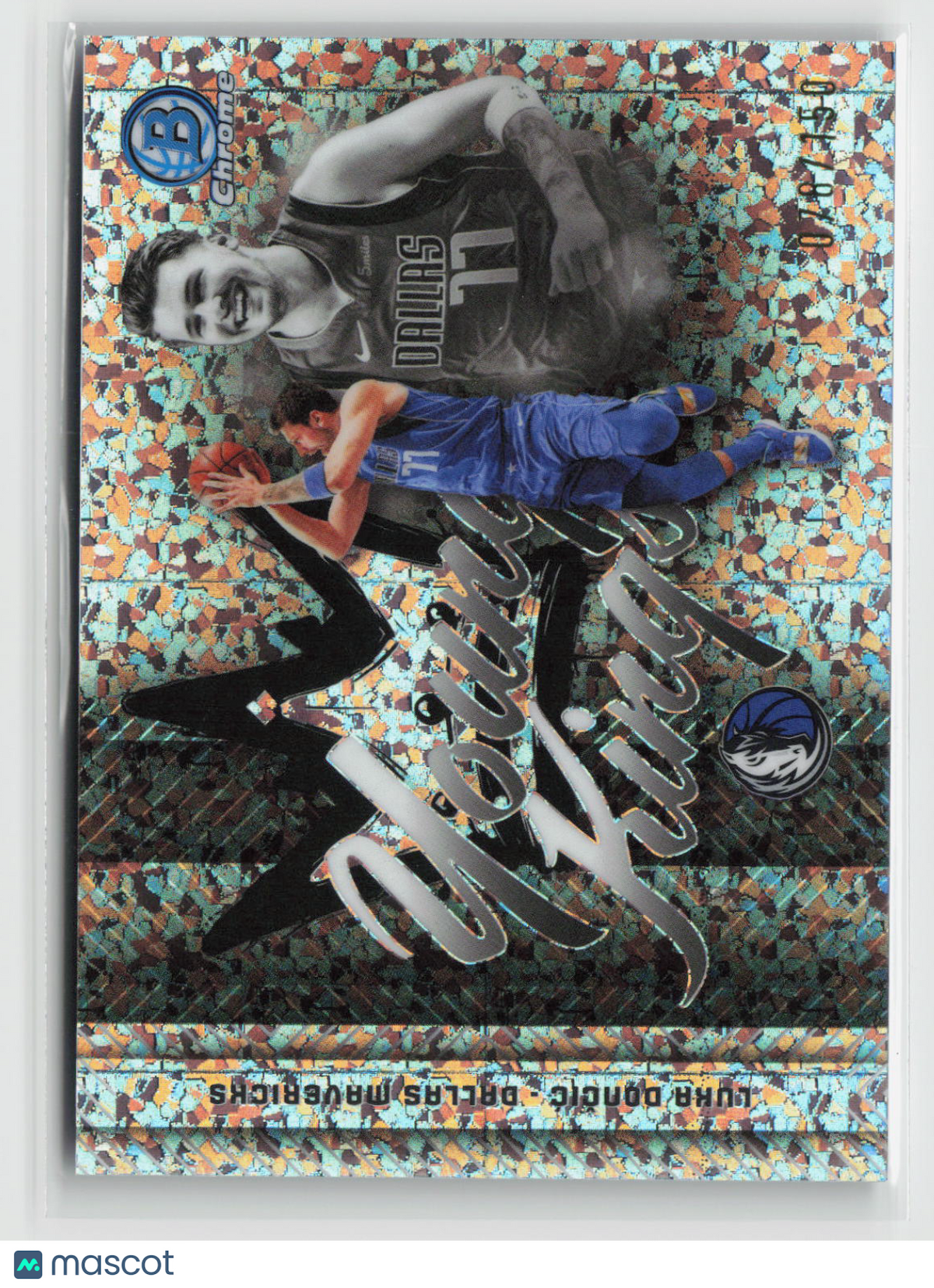 Luka Dončić 2025-26 Bowman Young Kings Mini-Diamond Refractors #YK-2 78/150