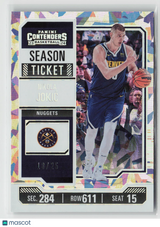 Nikola Jokić 2023-24 Panini Contenders Cracked Ice Ticket #1 18/25