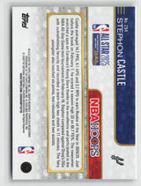 Stephon Castle 2025-26 Hoops Rainbow Blue and Yellow #294 96/275