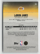 LeBron James 2025-26 Topps Signature Class Magenta #51 113/250