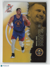 Nikola Jokić 2025-26 Topps Signature Class Chrome Yellow Refractors #95 222/275