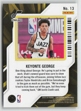 Keyonte George 2023-24 Contenders Rookie of the Year Playoff Edition #13 71/99