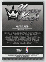Larry Bird 2025-26 Bowman Young Kings Aqua Refractors #YK-17 024/125