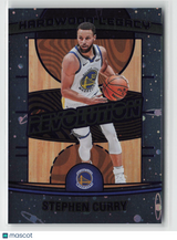 Stephen Curry 2024-25 Panini Revolution Hardwood Legacy Blue Cosmo #3 085/285