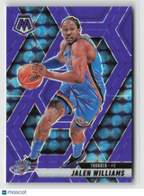 Jalen Williams 2024-25 Panini Mosaic Purple Fluorescent #150 078/249