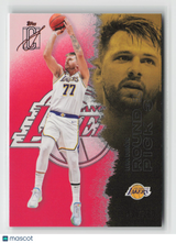 Luka Dončić 2025-26 Topps Signature Class Coral #83 164/299