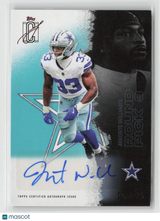 Javonte Williams 2025 Topps Signature Class Autographs Teal #60 93/225