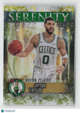 Jayson Tatum 2025-26 Topps Chrome Serenity Yellow Refractor #SY-7 173/275