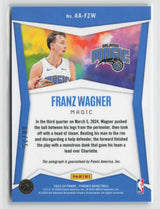 Franz Wagner 2023-244 Panini Phoenix Ascension Autographs Purple #AA-FZW 08/75