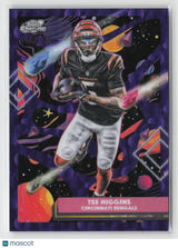 Tee Higgins 2025 Topps Chrome Cosmic Purple Nebula #21 146/150