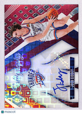 Josh Giddey 2024 Panini Phoenix Calligraphy #CG-JGD 3/11