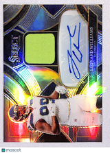 Leonard Williams 2025 Panini Select Signature Memorabilia Silver SME-LWS 116/249