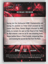 Roman Reigns 2026 Topps Chrome Cosmic WWE Planetary Pursuit Mars #PPMR-6