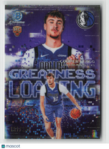 Cooper Flagg 2025-26 Bowman Greatness Loading Purple Refractor #GL-1 181/250