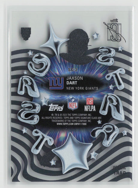 Jaxson Dart 2025 Topps Signature Class Star Cast #SC-2