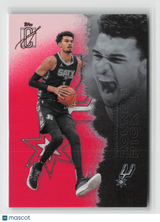 Victor Wembanyama 2025-26 Topps Signature Class Coral #55 199/299