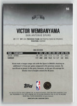 Victor Wembanyama 2025-26 Topps Signature Class Coral #55 199/299