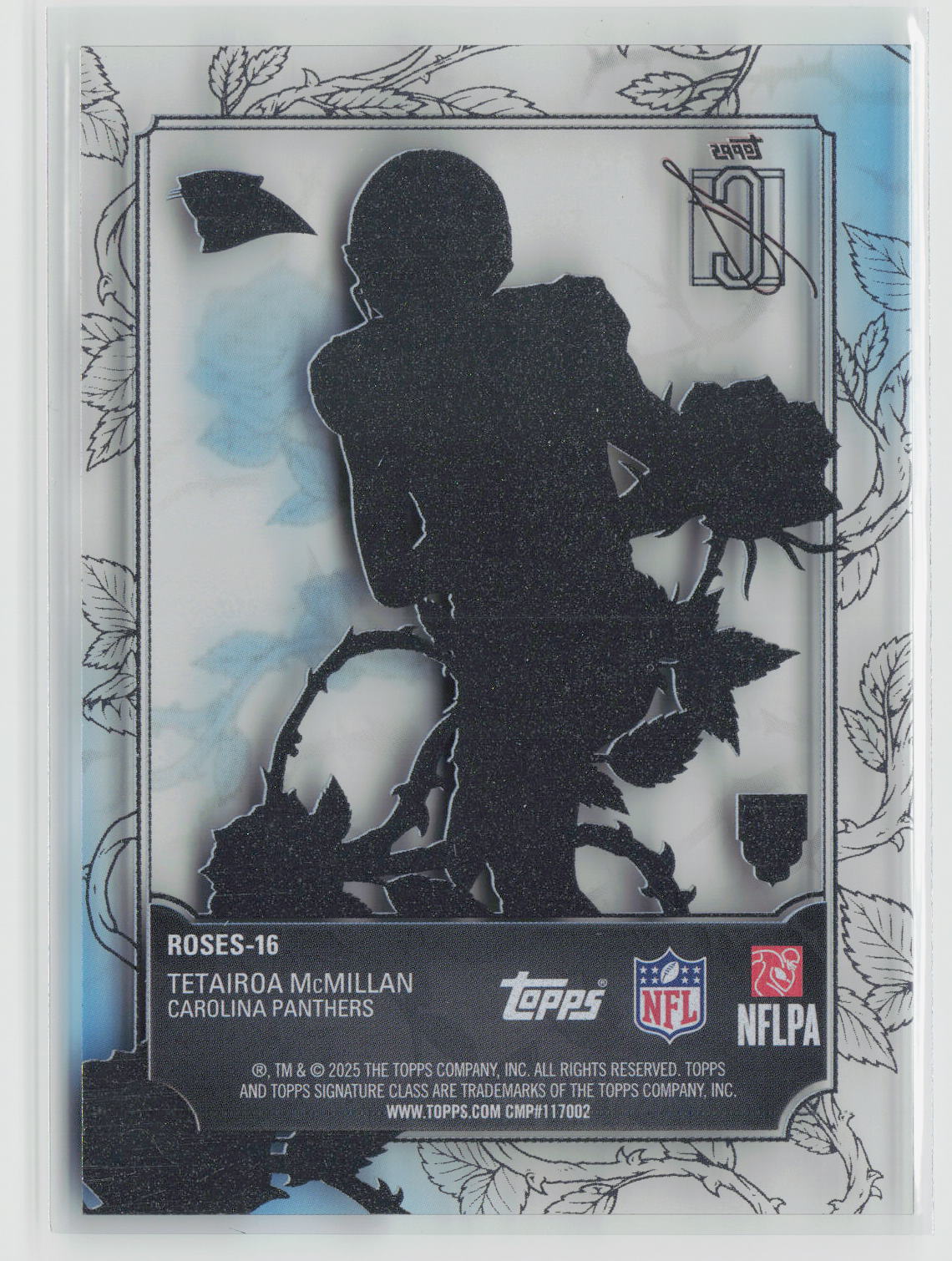 Tetairoa McMillan 2025 Topps Signature Class Roses #ROSES-16