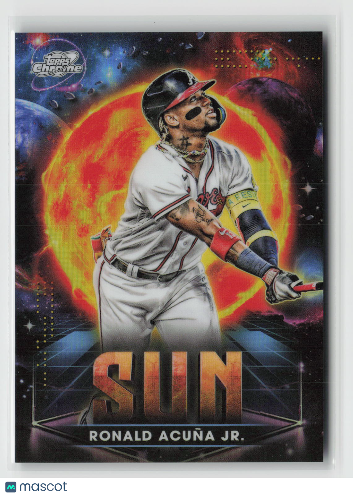 Ronald Acuna Jr 2025 Topps Chrome Cosmic Planetary Pursuit Sun #PPS-3