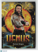 Roman Reigns 2026 Topps Chrome Cosmic WWE Planetary Pursuit Venus #PPV-6