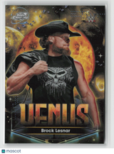 Brock Lesnar 2026 Topps Chrome Cosmic WWE Planetary Pursuit Venus #PPV-11
