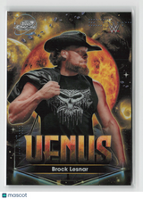 Brock Lesnar 2026 Topps Chrome Cosmic WWE Planetary Pursuit Venus #PPV-11