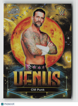 CM Punk 2026 Topps Chrome Cosmic WWE Planetary Pursuit Venus #PPV-4
