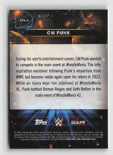 CM Punk 2026 Topps Chrome Cosmic WWE Planetary Pursuit Venus #PPV-4