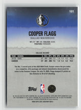 Cooper Flagg 2025-26 Topps Signature Class Chrome Pandora Refractors #101