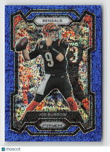 Joe Burrow 2023 Panini Prizm Blue Sparkle #57 95/96