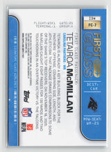 Tetairoa McMillan 2025 Topps Signature Class First Class #FC-7