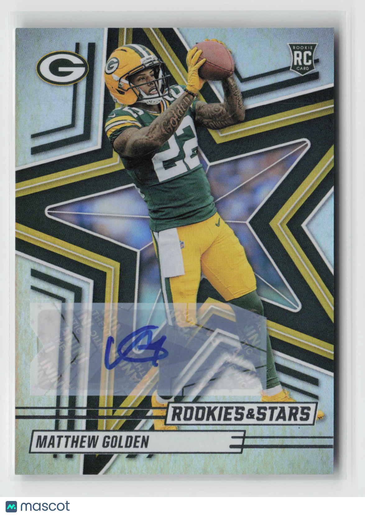 Matthew Golden 2025 Panini Rookies & Stars Rookie Signatures #158