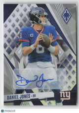 Daniel Jones 2023 Panini Phoenix Autographs Silver #23