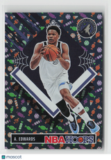 Anthony Edwards 2024-25 Hoops Haunted Hoops Holo Trick-Or-Treat #290 7/99