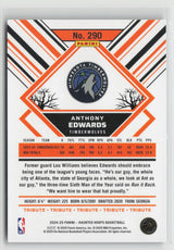 Anthony Edwards 2024-25 Hoops Haunted Hoops Holo Trick-Or-Treat #290 7/99