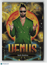 Seth Rollins 2026 Topps Chrome Cosmic WWE Planetary Pursuit Venus #PPV-3