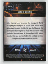 Seth Rollins 2026 Topps Chrome Cosmic WWE Planetary Pursuit Venus #PPV-3