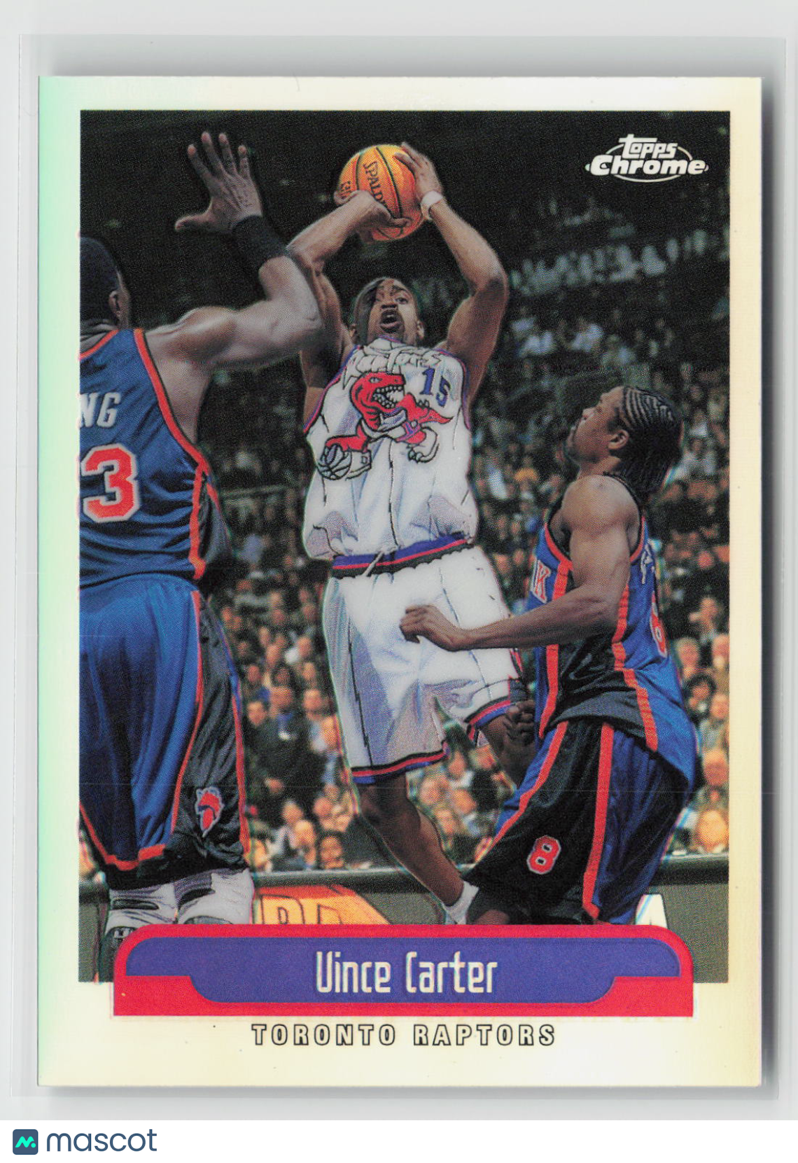 Vince Carter 2000 Topps Chrome Refractor #98