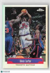Vince Carter 2000 Topps Chrome Refractor #98